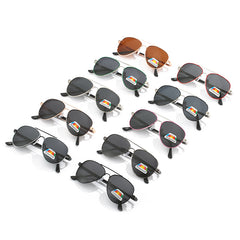 Kids Polarized Sunglasses Multicolor Frame Outdoor Sunshade Mirrors
