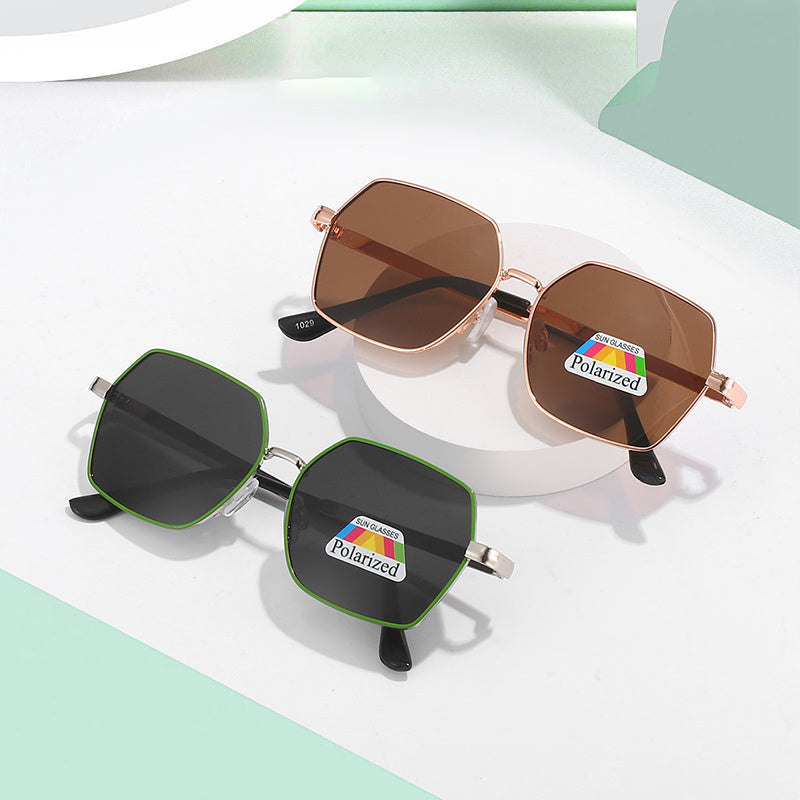 Kids Polarized Sunglasses Multicolor Frame Outdoor Sunshade Mirrors