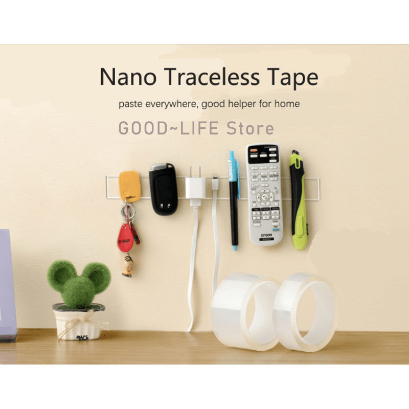 Nano Tape Double Sided Tape Transparent Waterproof Adhesive 1M 2M 3 5M