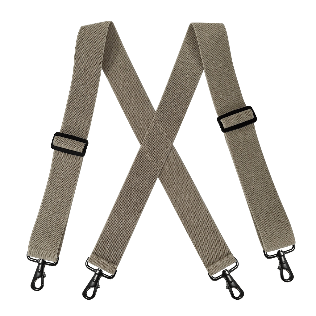 Men's Heavy Duty Big And Tall 2inch X-back Suspenders