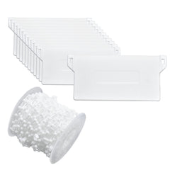 20pcs Vertical Blind Weights & 1 Roll Chain Set Home Office Room Decor