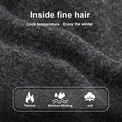 Men's Fleece Beanie Cap Forehead Ear Warmer