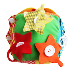 Baby Mirror Blocks Fabric Toy Set for Learning & Playing