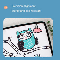 Baby Mirror Cloth Book Car Hanging Toy Teether Rattle Paper
