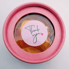 120pcs 1.5 Inch Round 'Thank You' Stickers for Business Labeling
