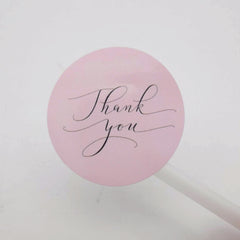 120pcs 1.5 Inch Round 'Thank You' Stickers for Business Labeling