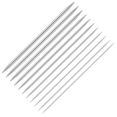 55pcs Stainless Steel Knitting Needles Set 11 Sizes Double Pointed Needles