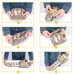 Tactical Molle Pouch for Outdoor Adventures - Durable & Versatile
