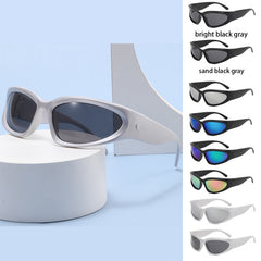 Hip Hop Street Shooting Sunglasses Mirror Sport Vintage Unisex Sun Glasses
