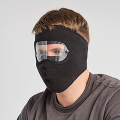 Unisex Windproof Warm Mask with HD Goggles for Cycling