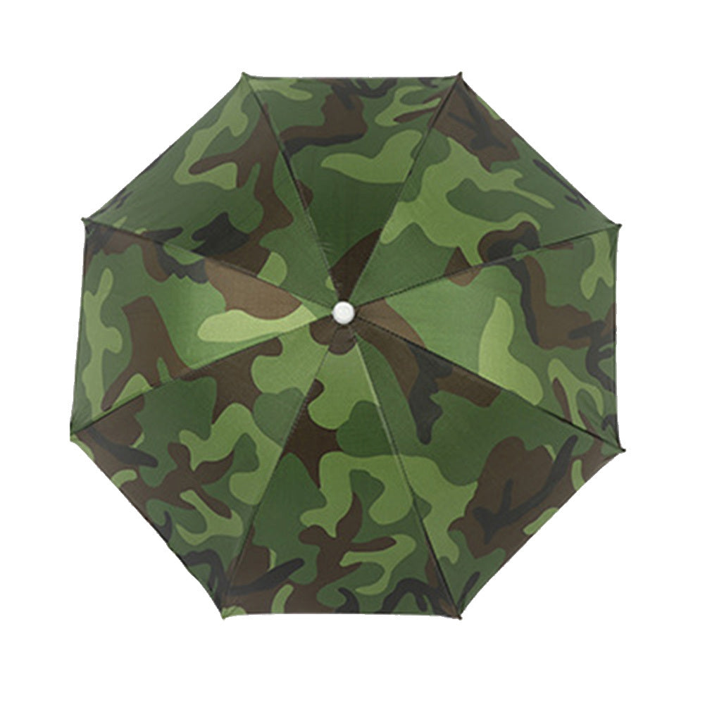 Waterproof Umbrella Hat with Headband for Sun Protection