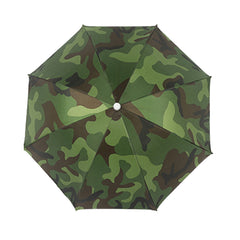 Waterproof Umbrella Hat with Headband for Sun Protection