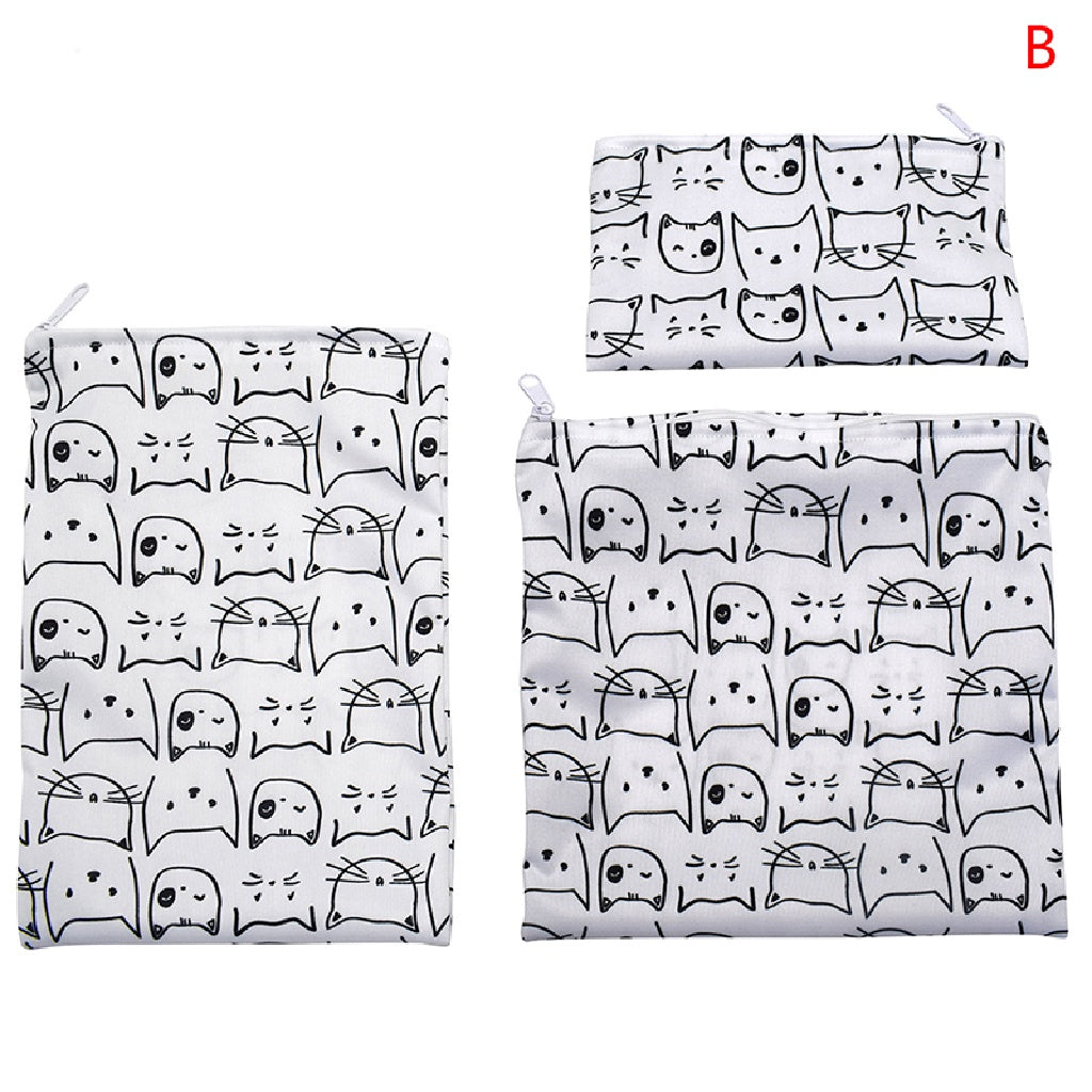3pc Reusable Insulated Lunch Bag for School Office Camping