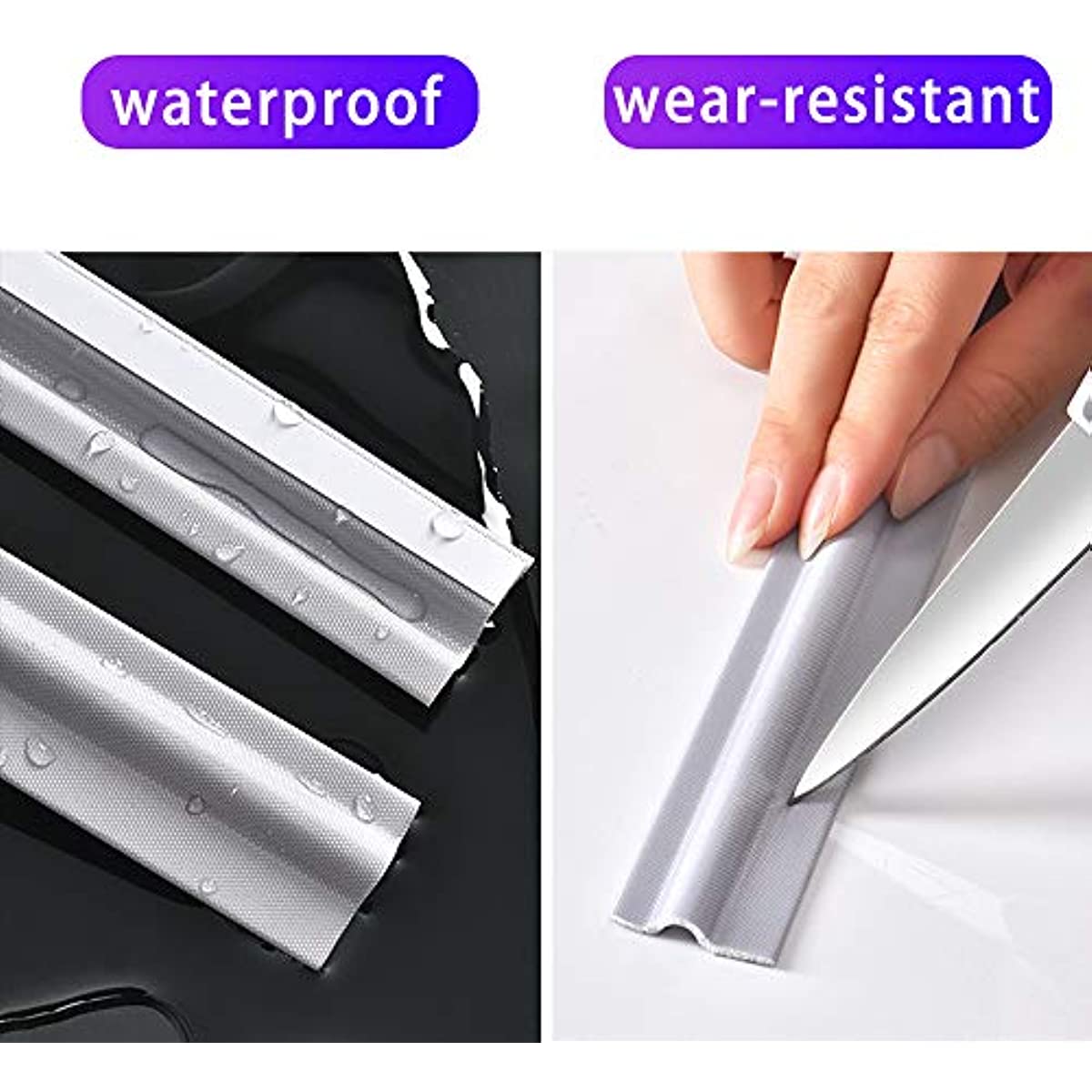 Self Adhesive Weather Stripping 72cm Foam Seal Strip