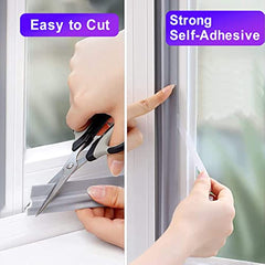 Self Adhesive Weather Stripping 72cm Foam Seal Strip