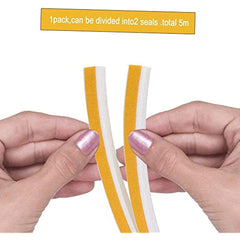 Foam Window Seal Strip Weatherstrip for Doors/Windows 7.2"x6.25"x8ft
