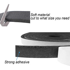 Foam Insulation Tape 33ft Weather Stripping Door Seal Strip