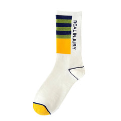 9 Pairs Men's Athletic Crew Socks for Soccer Basketball