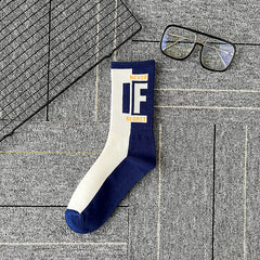 9 Pairs Men's Athletic Crew Socks for Soccer Basketball