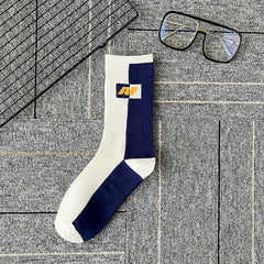 9 Pairs Men's Athletic Crew Socks for Soccer Basketball
