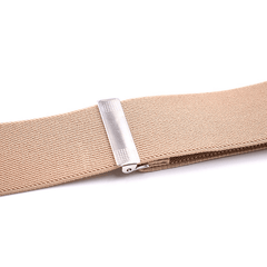 Vintage Suspenders For Men 1 38inch Wide Y back PU Leather Trimmed