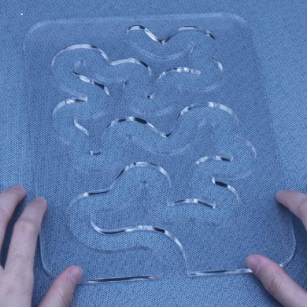 Acrylic Motion Quilting Essential Template for Sewing Machine