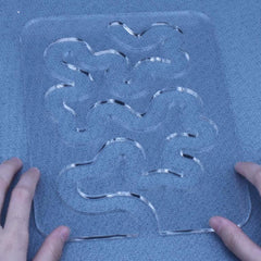Acrylic Motion Quilting Essential Template for Sewing Machine