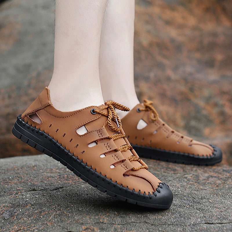 Men's Casual Loafer Shoes Lightweight Outdoor Sneakers Sandals