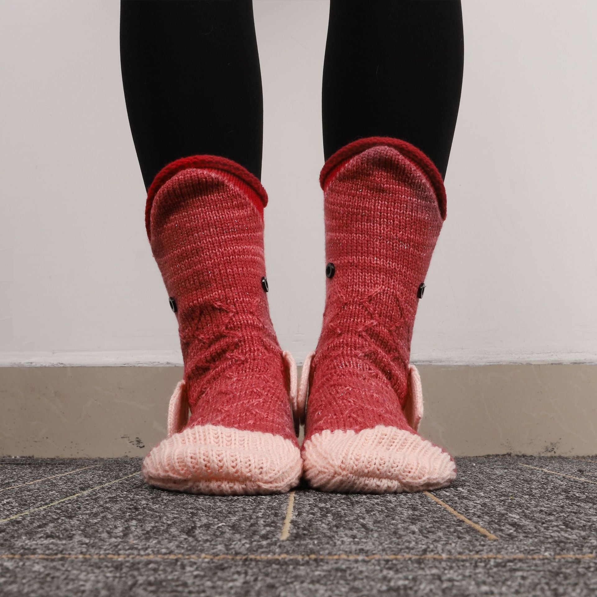 Kids Crocodile Socks Funny Winter Warm Socks For Boys And Girls