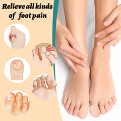 10pcs Silicone Toe Covers for Men & Women