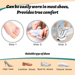 10pcs Silicone Toe Covers for Men & Women