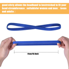 8pcs Sport Headbands for Football Soccer Basketball Running Yoga