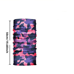 Skull Bandana Face Mask 3D Magic Scarf UV Protection