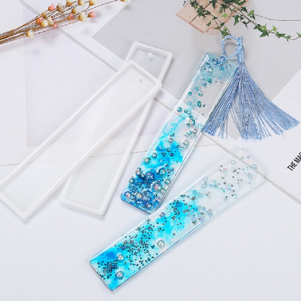 Silicone Bookmark Mold for Epoxy Resin Jewelry DIY