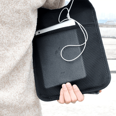 Anti Pry Hidden Underarm Bag Leather Tablet Card Holder Men's Chest Shoulder Bag