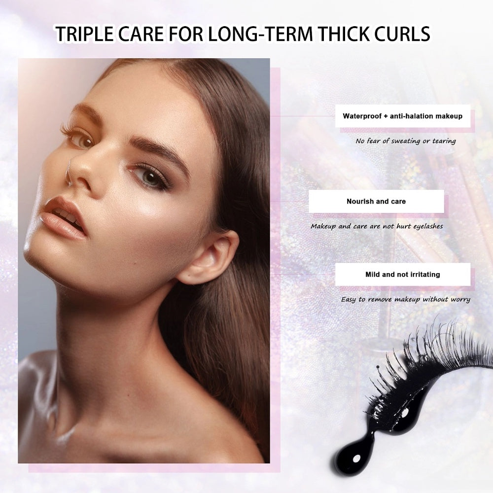 Fiber Mascara for Long, Thick and Curled Lashes