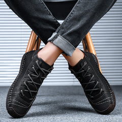 Men's Casual Lightweight Ankle Boots Walking Sneakers