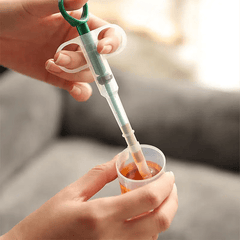 1 Pc Pets Feed Solid Pills Gun Pet Pill Dispenser Green