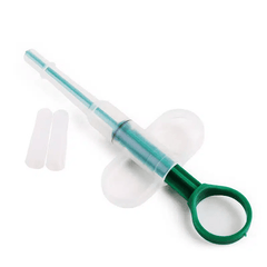 1 Pc Pets Feed Solid Pills Gun Pet Pill Dispenser Green