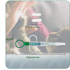 1 Pc Pets Feed Solid Pills Gun Pet Pill Dispenser Green