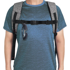 2pcs Backpack Chest Strap w/12 Zipper for Hiking Climbing