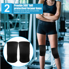 Protective Knee Pads Non Slip Anti Collision Sleeve Brace for Sports