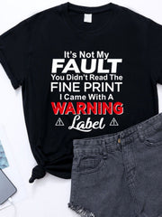 Hip Hops T shirts Loose Short Sleeve Round Neck Tops Women's Tee