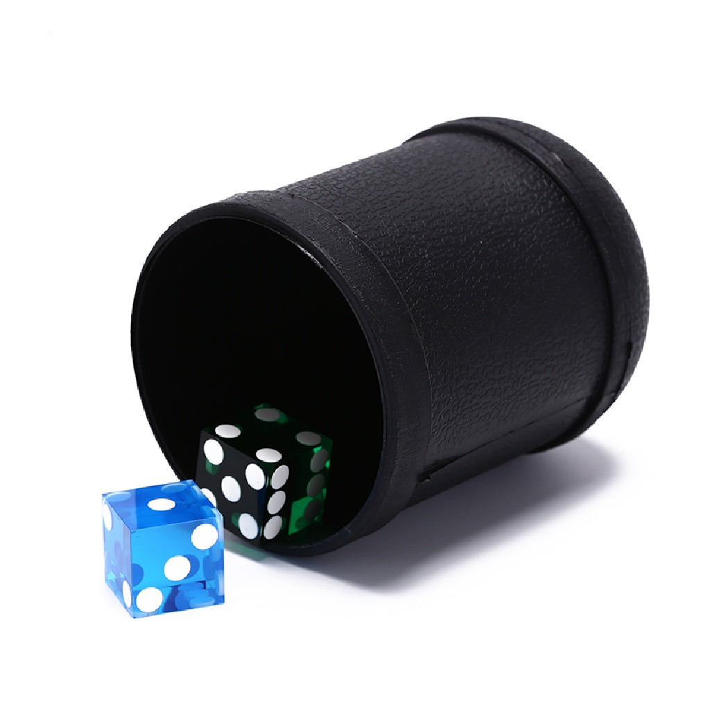 Plastic Dice Cup Set for KTV Pub Party Games 7 X 2.95 3.94inch Size