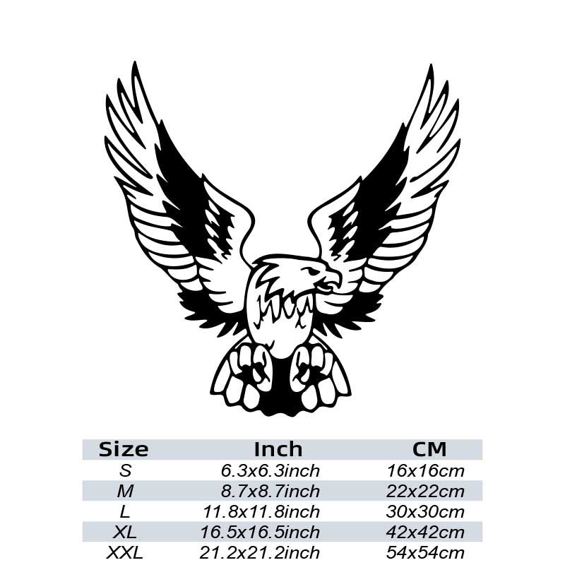 Reflective Eagle Car Sticker Waterproof Vinyl Decal