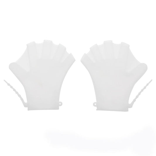 Adjustable Silicon Swimming Gloves for Beginners & Kids