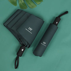 Automatic Windproof Travel Umbrella UV Protection Waterproof Folding Umbrella