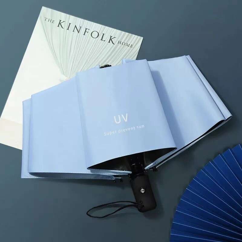 Automatic Windproof Travel Umbrella UV Protection Waterproof Folding Umbrella