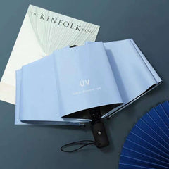 Automatic Windproof Travel Umbrella UV Protection Waterproof Folding Umbrella