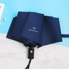 Automatic Windproof Travel Umbrella UV Protection Waterproof Folding Umbrella
